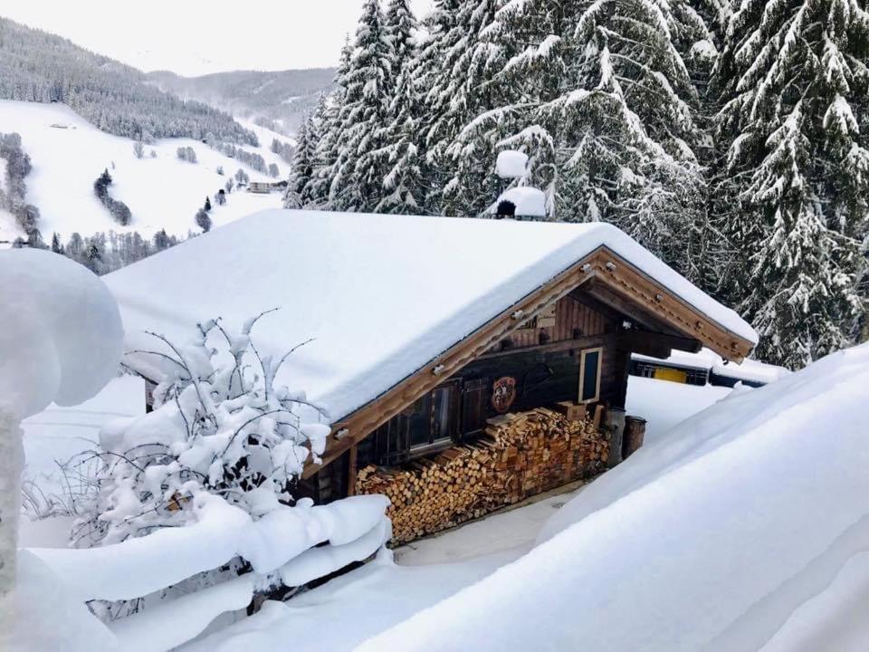 Wasserfallhuette Saalbach 外观 照片